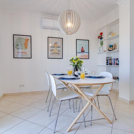 Old Town 2Br 50M Ocean W/ Ac Wi-Fi Parking Terrace Daire Albufeira Dış mekan fotoğraf