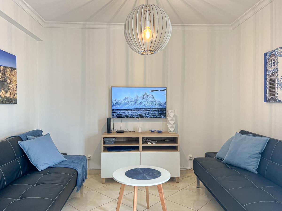 Old Town 2Br 50M Ocean W/ Ac Wi-Fi Parking Terrace Daire Albufeira Dış mekan fotoğraf